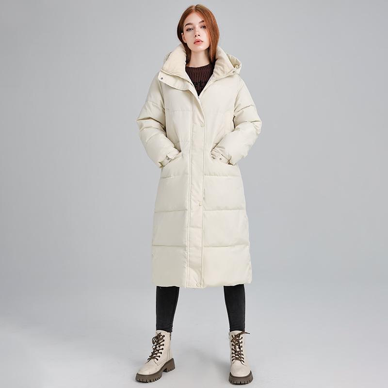 Women's Extra Long Hooded Down Coat Winter Oversized Parka
