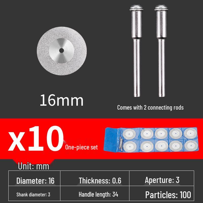 Diamond Blade for Jade, Ceramic, and Glass Cutting - Toothless Saw for Grout Cleaning and Gap Filling with Electric Grinder