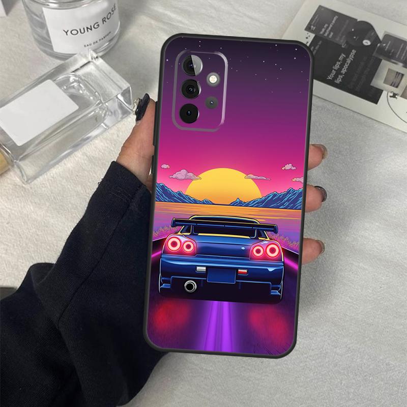 Skyline GTR R34 Case For Samsung Galaxy A53 A33 A23 A13 A14 A24 A34 A54 A52 A32 A22 A12 A51 A71 A21S Cover