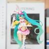 Hatsune Miku Spring Costume with Rabbit Ears Figurine Toy Ornament Anime Model for Decoration