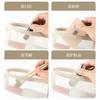 New Large Capacity Mesh Pencil Bag Mesh Transparent Pencil Case Multifunctional Portable Paint Brush Bag School Supplies