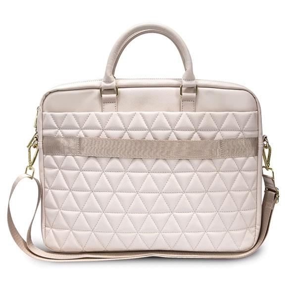 Pokrowiec do MacBook 16" Guess Quilted Różowy