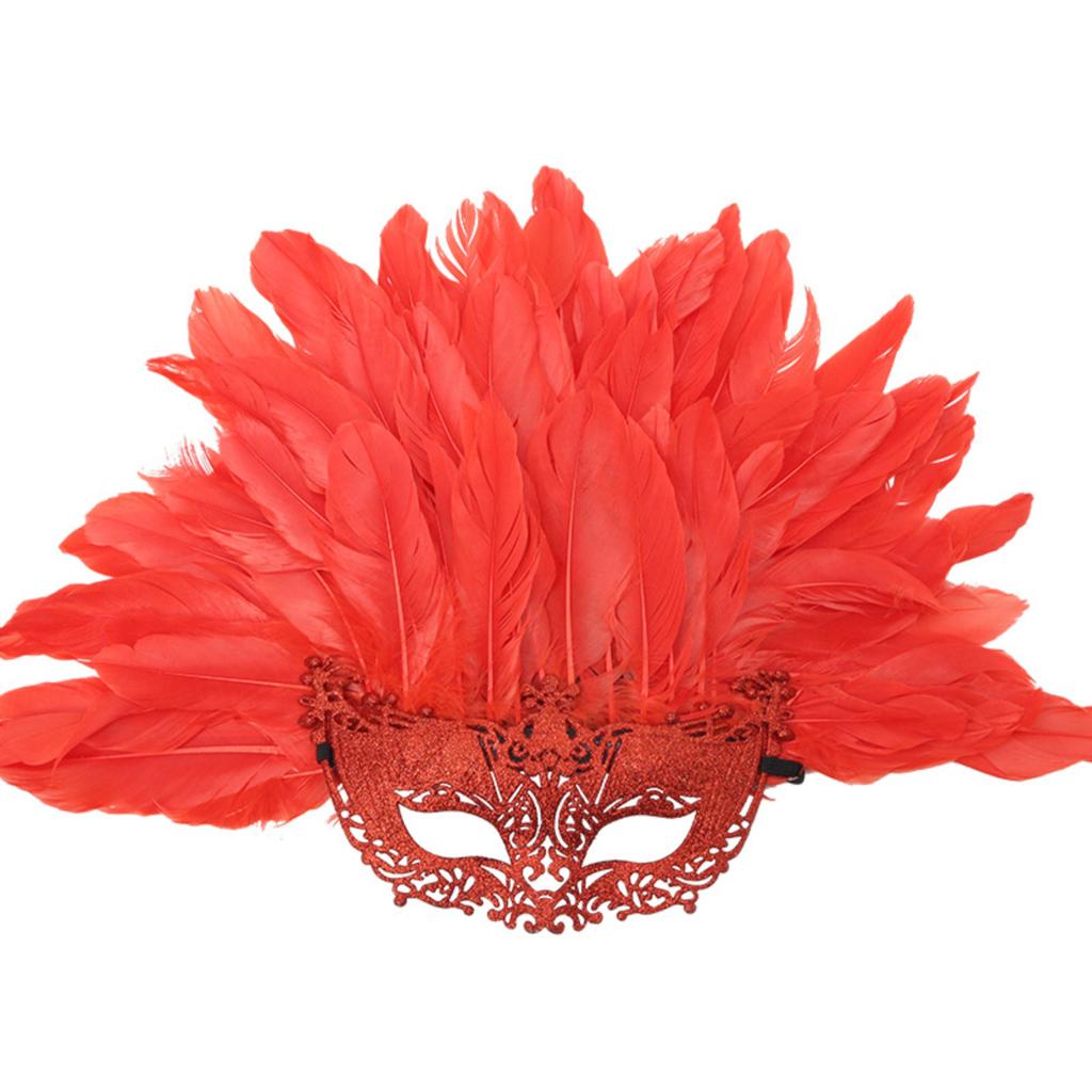 Carnival Tassel Mask Half Face Mask Masquerade Party Mask