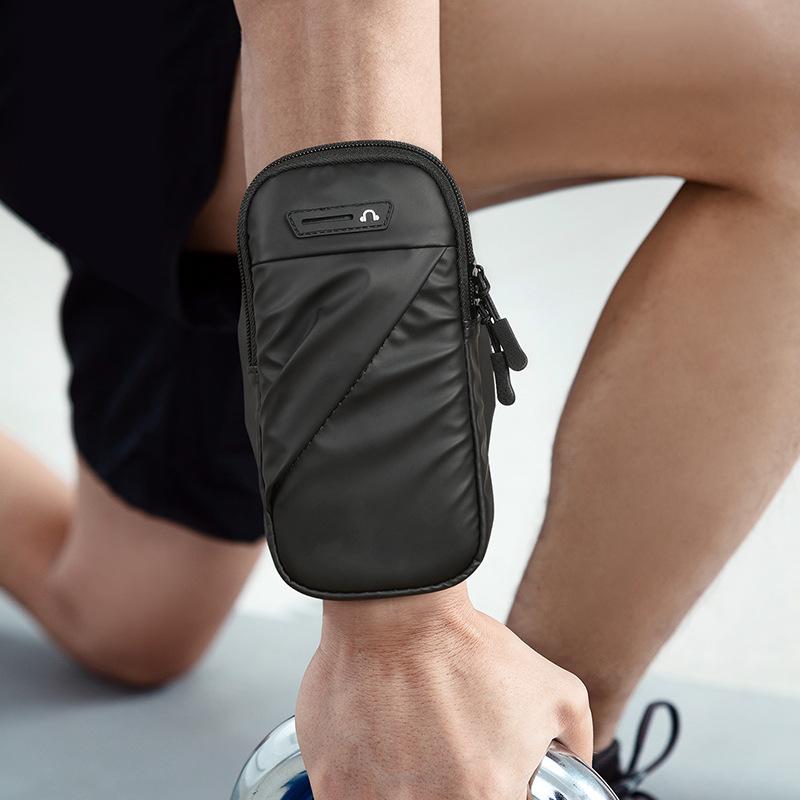 Handgelenk-Geldbörse, Sport-Armband, Telefon-Schlüsseltasche, Fitnessstudio, Fitness-Armband, Outdoor, Radfahren, Laufen, Armtasche, Damen und Herren, Armband-Geldbörse