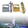 Guitar Control Circuit Board Replacements Prewired Control Plate Bridge Set with Single Coil Pickup Hole Guitar Parts