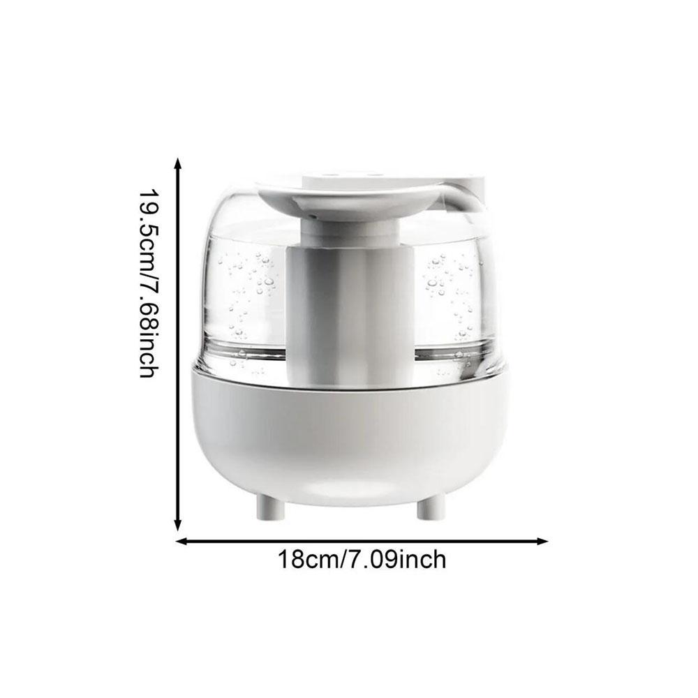 4л увлажнитель большой емкости USB арома-увлажнитель домашние увлажнители воздуха очиститель воздуха со светодиодной лампой увлажнитель настольный туманообразователь белый