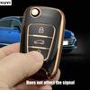 New Tpu Car Key Case For Hyundai I20 I30 Elantra Azera Veracruz Veloster Kia Rio K7 K5 Sportage Sorento Flip Remote Cover