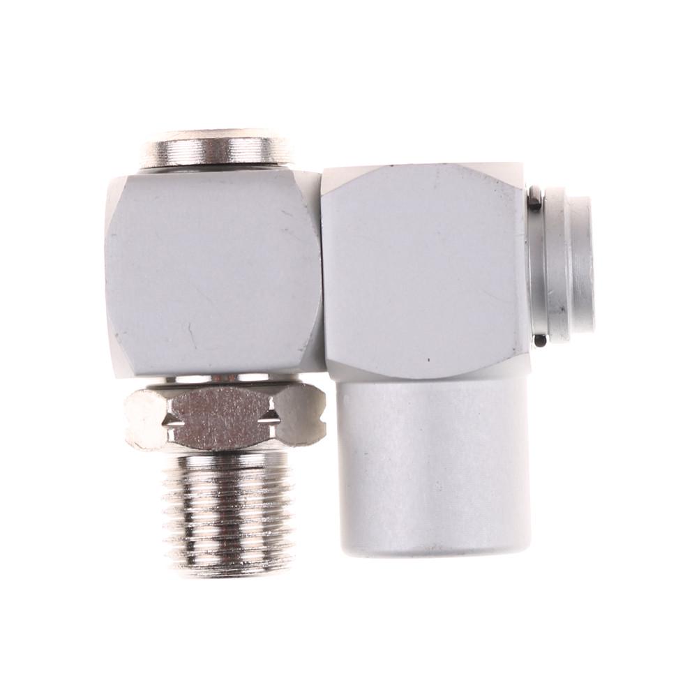 360 otočný konektor vzduchového vedení 1/4″ Bsp Pneumatický šroubový spoj Nastavitelný