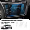 Tempered Glass Screen Protector for VW Tiguan 2019-2024 GPS Navigation Display Interior Accessory