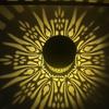 Warm Wall Light Metal Home Garden Night Light New LED Solar Light  Outdoor Lawn Courtyard