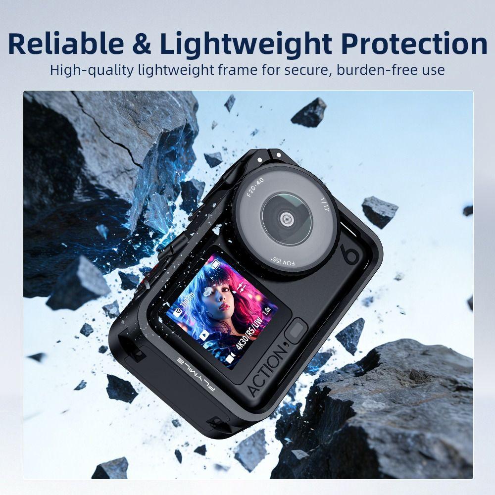 Ochranný rámeček s držákem Cold Shoe pro kameru DJI Osmo Action 6