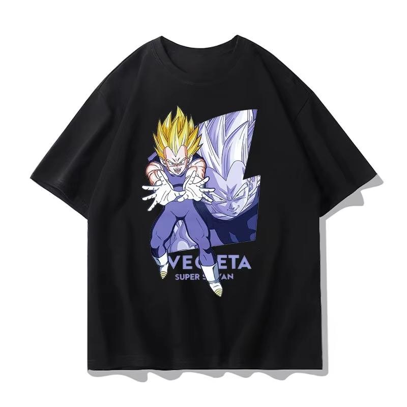 2026 New Summer Dragon Ball 40th Anniversary Broly Anime Printed T-shirt Extra Size Casual Streetwear Unisex Y2k