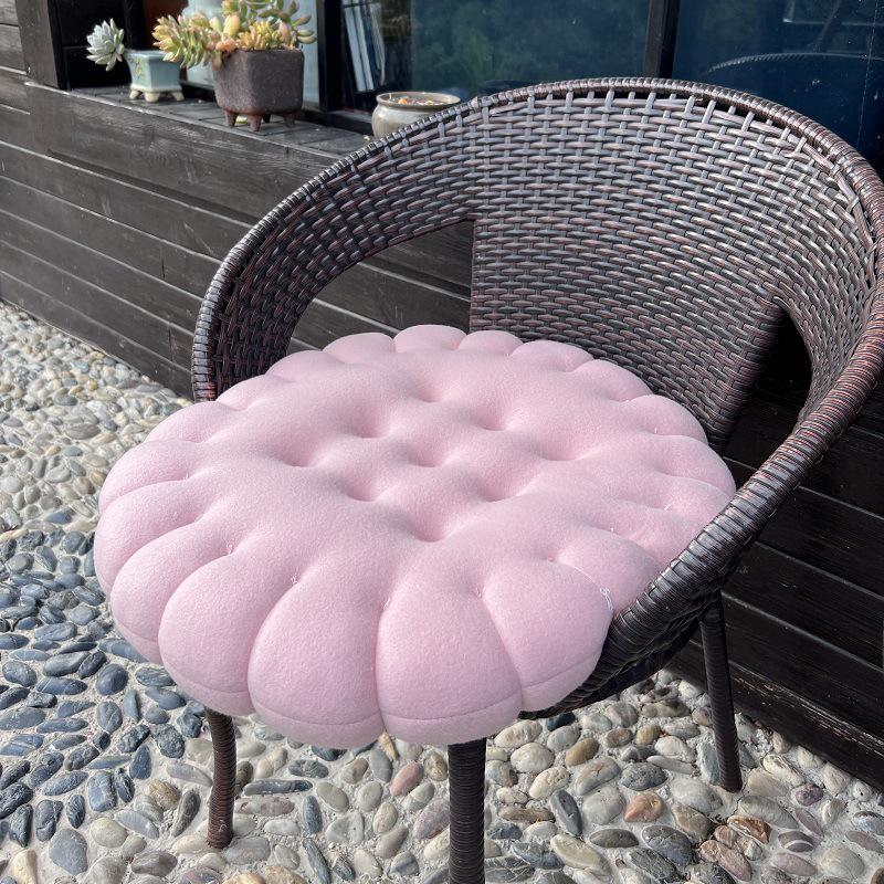 Cuscino Rotondo Creativo Giapponese da Seduta a Pavimento - Futon Spesso in Tatami per Ufficio e Casa