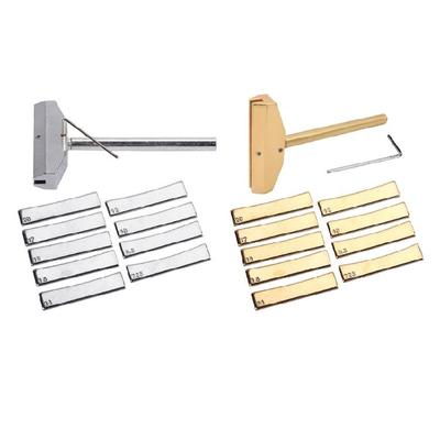 Guitar Bass Fret Press Caul & Radian Fret Inserts Luthiers Tool with Wrench