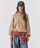 SIYAZU Sikn2200 Wool Blend High-Neck Zip-Up Knit_Beige
