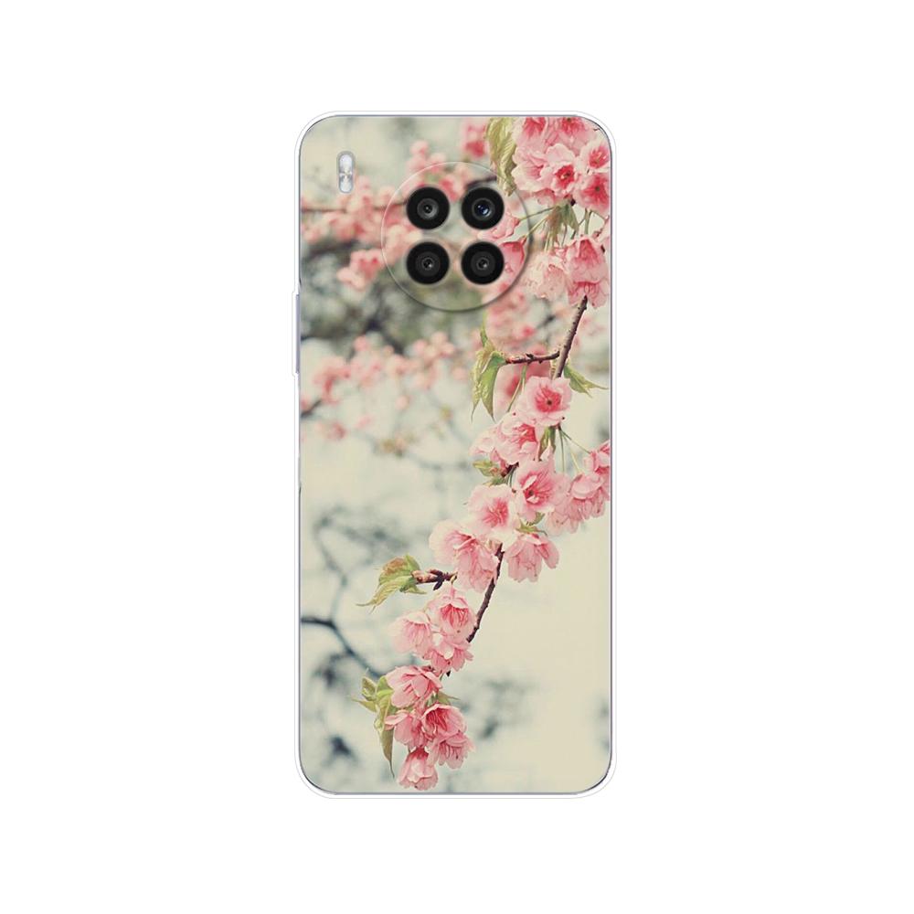 For Honor 50 Lite Case 6.67 Inch Silicon Back Cover Phone Case For Huawei Honor 50 Lite Soft Case TPU Bumper 50Lite Light Funda
