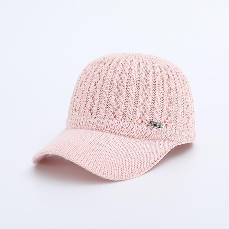 Breathable Knitted Cap With Sun Shield And Adjustable Design For Daily Outdoor Use