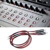 50Pcs 12V Prewired LED Light Emitting Diodes 3mm Round  Light Bead Multicolor Quick Flashing