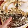 Desktop Ornaments Classic Style Telephone Music Box Light Luxury Old-fashioned Dial Telephone Miniatures Music Box ABS Porch