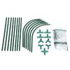 Plant Cover Frame Removable Steel Zipper Garden GreenHouse PVC Warm Garden Outdoor Household Plant 128x60x58cm
