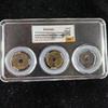 Vintage Silver Dollars: Assorted Graded Antique Coins with Scan Code for Viewing