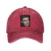 Christiano Ronaldo Baseball Caps Fashion Washed Denim Hats Outdoor Adjustable Casquette Hip Hop Baseball Cowboy Hat for Unisex