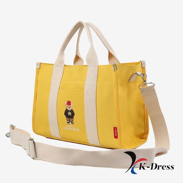 RaelaBear Korea Canvas Shoulder Tote Cross Bag