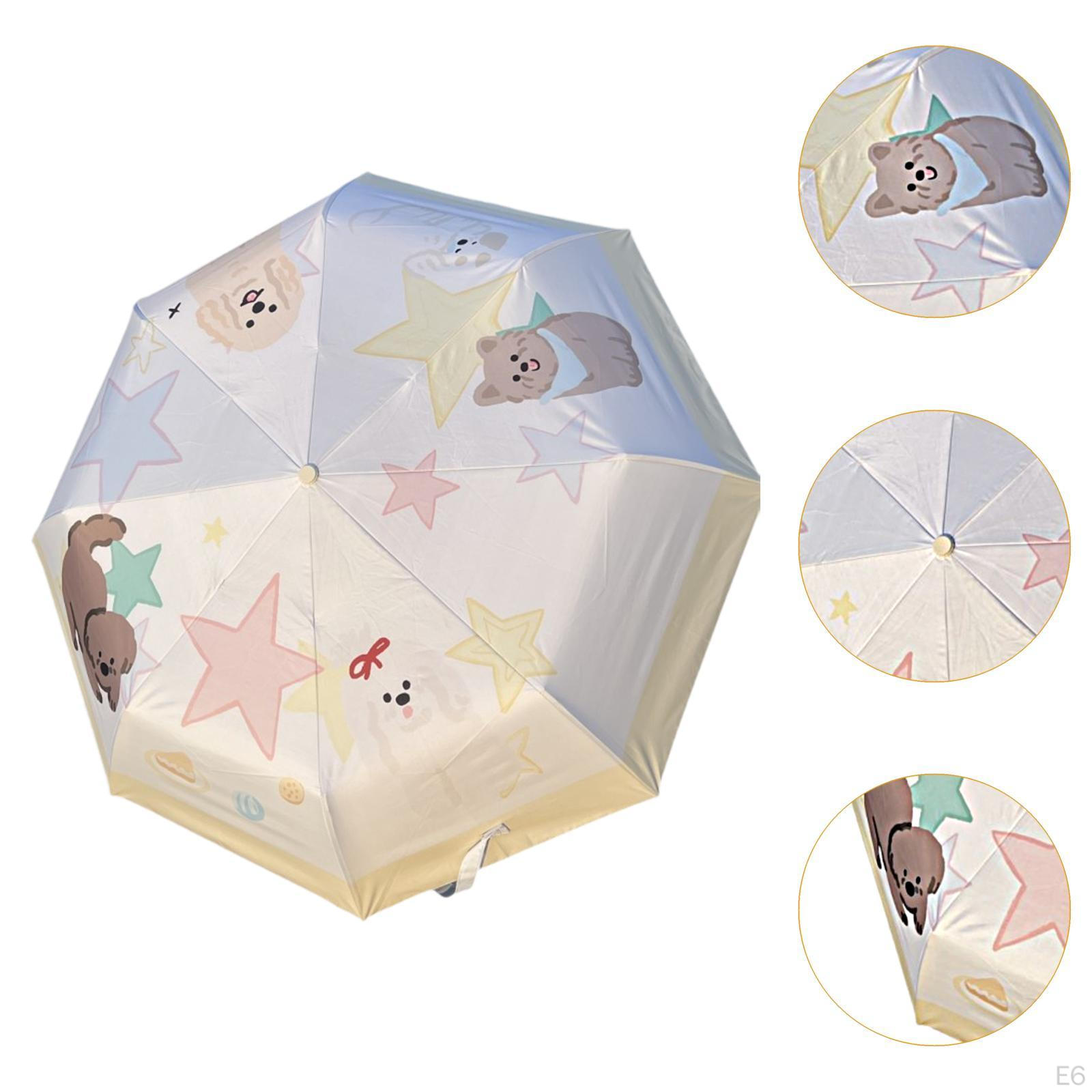 Компактный складной зонт для путешествий и приключений на природе Star Puppy — фото 7