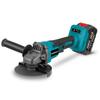 Yofidra 125mm Bezkartáčová elektrická úhlová bruska – 3rychlostní akumulátorové řezání a broušení Dřevoobráběcí elektrické nářadí Pro baterii Makita 18V