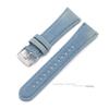 Cinturino per Orologio di Alta Qualità Stile Retro 22mm 24mm Tessuto di Jeans Cinghie per Orologio in Nylon Nero Azzurro Chiaro per Orologi da Uomo Donna Accessori