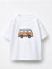 Simple All Match Cotton T Shirt for Kids Boys Girls Round Neck Short Sleeve Loose Fit Cute Casual Summer Top