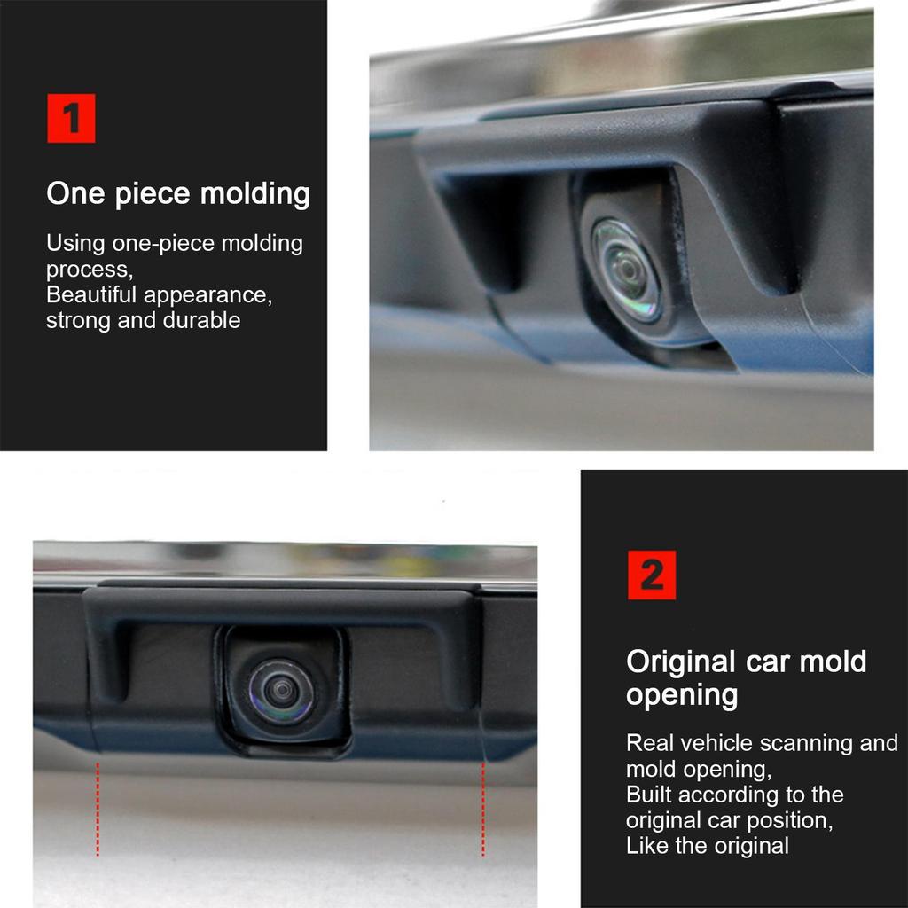 Rainproof Camera Cover for Car Rain-Proof Automobile Waterproof Shield Accurate Rainshield Rain Protection Strong Adhesive