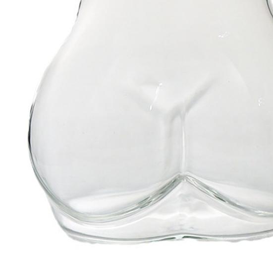 Tazza da vino a forma di sedere 450 ml Tazza di vetro Trasparente Novità Divertente Bicchieri a forma di sedere Creativo Forma del corpo Bicchiere da cocktail per bar Festa Versatile