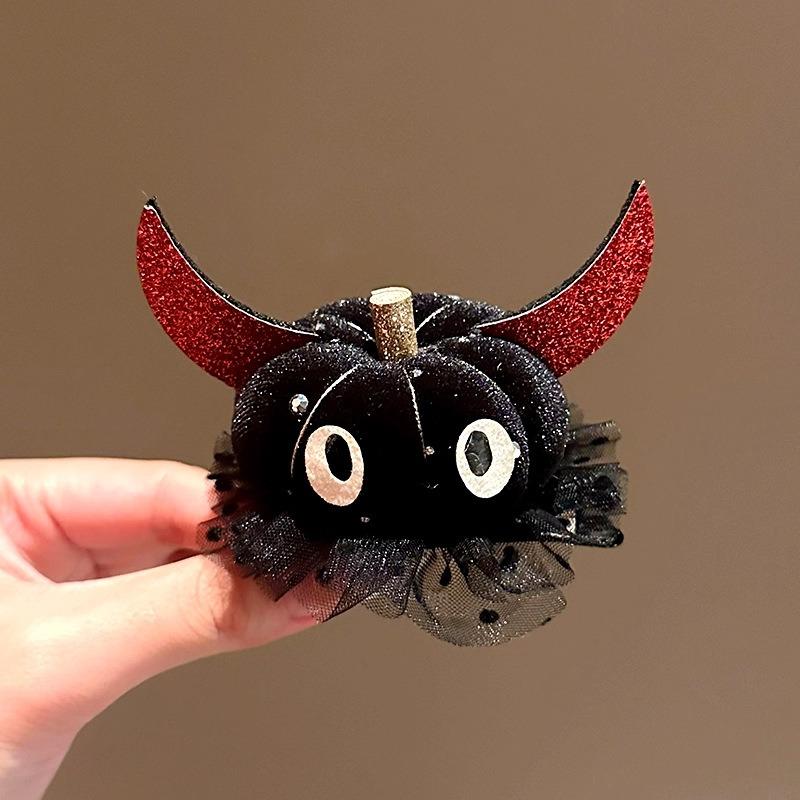 New Halloween hairpin Pumpkin ghost hairpin children adult funny holiday hairpin party headdress