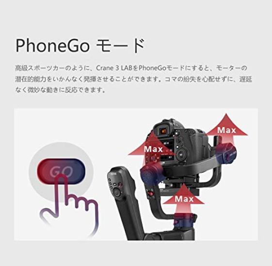 ZHIYUN Crane3 Lab Camera Compatible with All Models [Official] Stabilizer, Anti-Shake, (Standard…