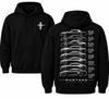 Ford Mustang Generationen Hoodie, Klassische Muscle Car Evolution Grafik Geschenk