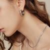 Ear Hoop - Small-scale, Minimalist, Retro-style Ear Clasp - Unique Design, High-end Ear Jewelry Earrings