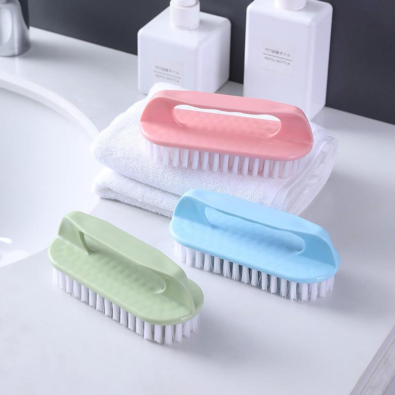 Multi Functional Household Cleaning Brush, Plastic Soft Bristle Small Brush, Laundry Brush