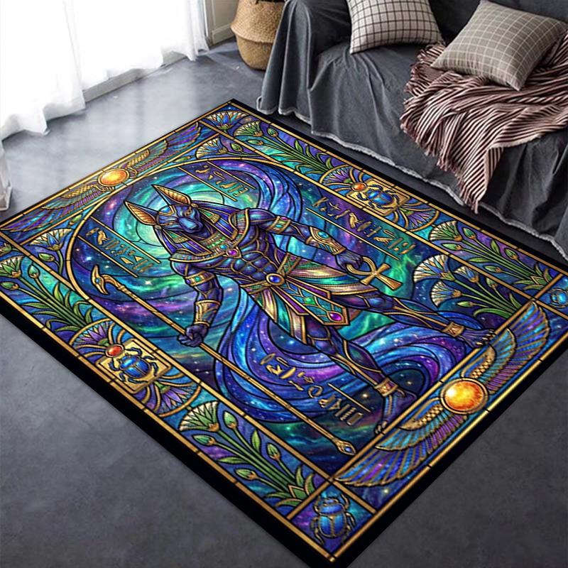 2025 New Anubis Carpet Rug for Living Room Bedroom Home Sofa Decoration,Kids play Non-slip Floor Mat87