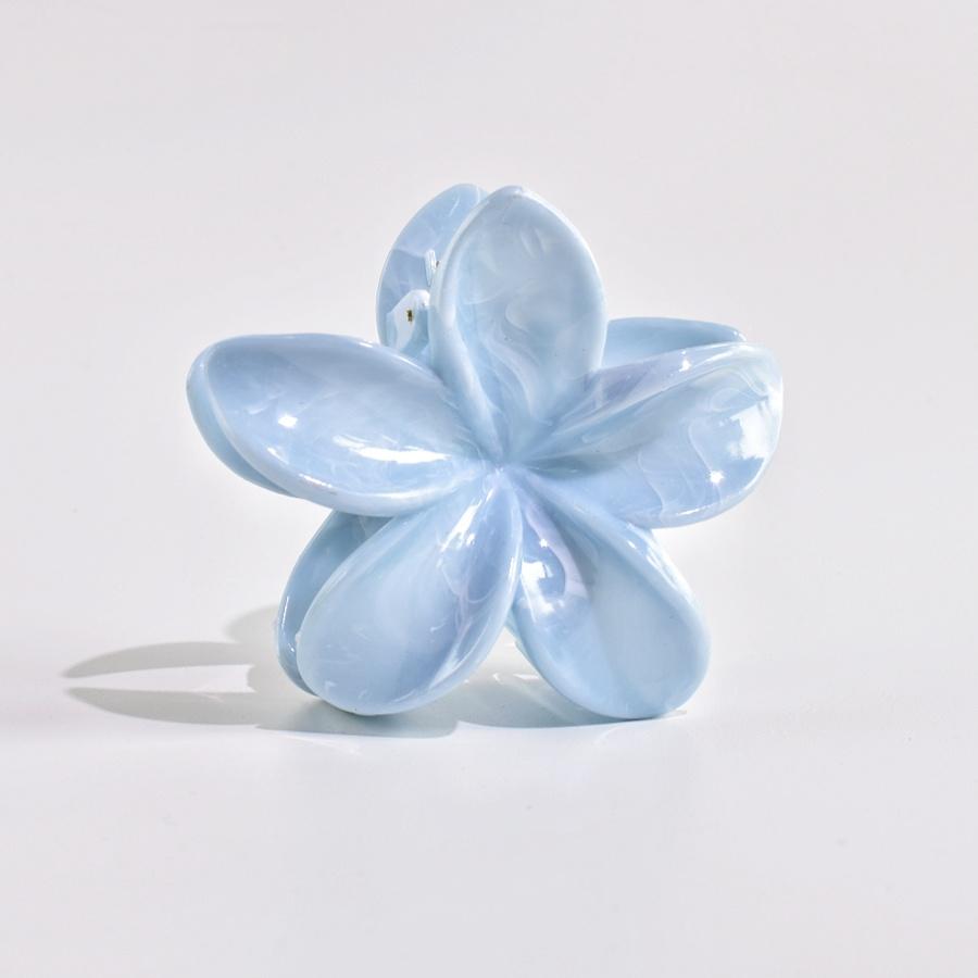 1 Stück farbige, verschmierte Blumenhaarspange im Urlaubsstil, Haaraccessoire für halbes oder ganzes Haar, geeignet als Geschenk und für den Alltag.