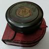 London Stanley  Brass Compass with Leather Box
