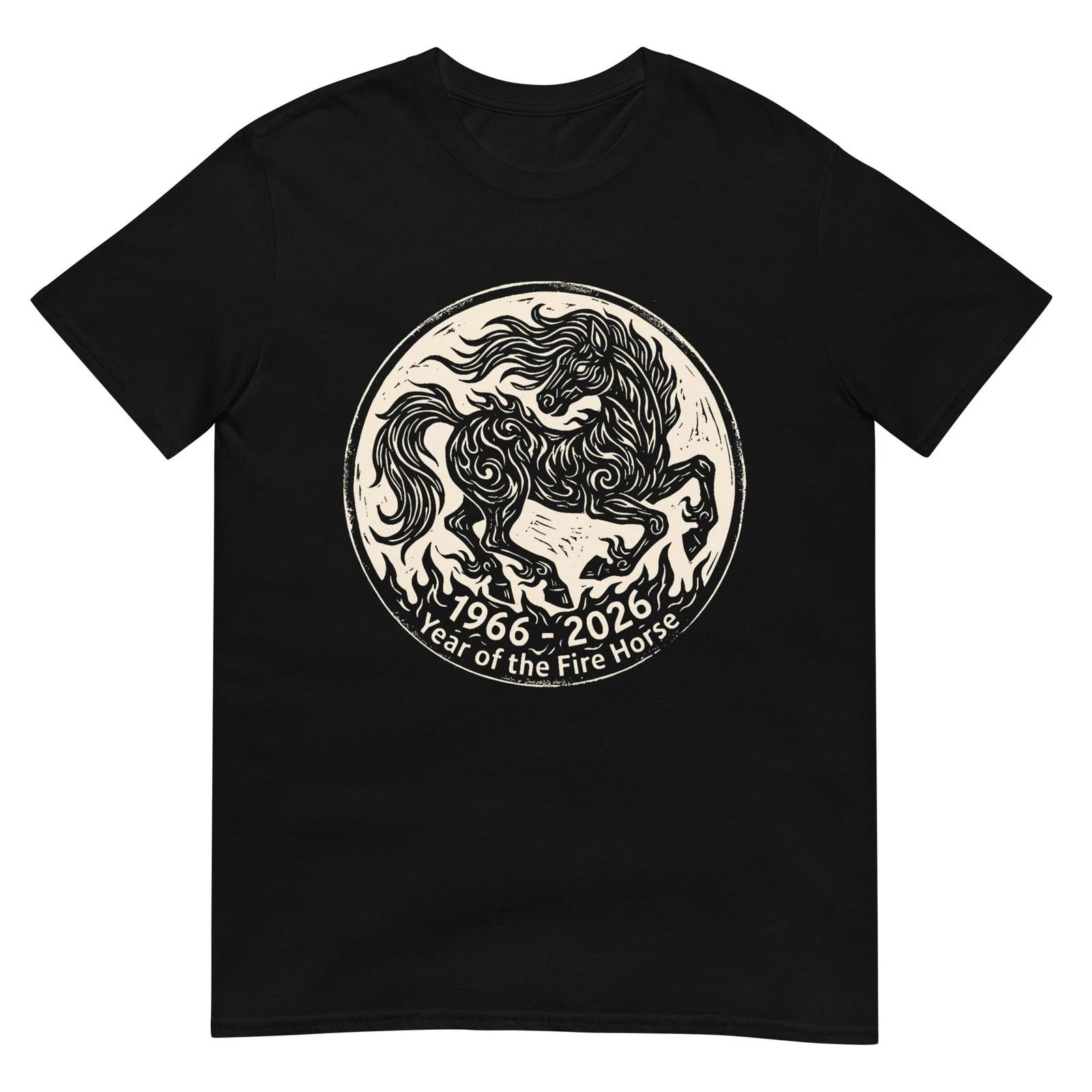 1966 2026 Year of The Fire Horse Chinese Zodiac 1966 Vintage T-Shirt 2XL