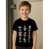 Italian Brainrot Memes Compilation T-Shirt Italian-Brainrot Animals 3D Print Boys Kids Graphic Outfit Y2k T-Shirts for Children
