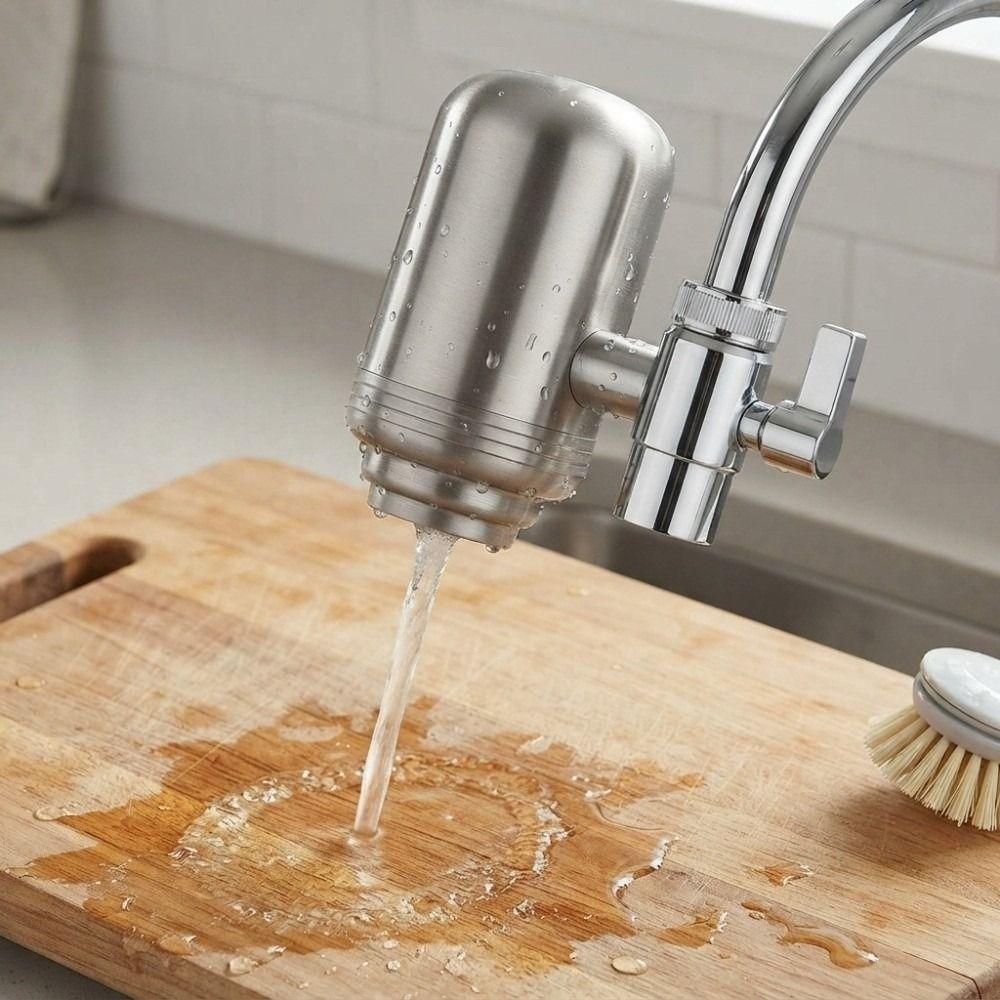 Long Lasting Water Purifier Activated Carbon Tap Water Filter Faucet Water Filter Kitchen Use