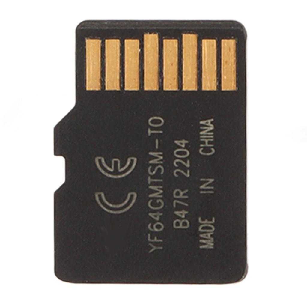 Memory Card Reader Stable Replacement Memory Card Adapter with 64G Memory Card and FMCB 64MB Game Card for
