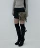 Tae Fur Bag Leather Skirt 001