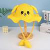 Sunscreen Bunny Sunshade Hat UPF50+ Children Straw Hat Rabbit Ear Sunshade Straw Hat  Cosplay