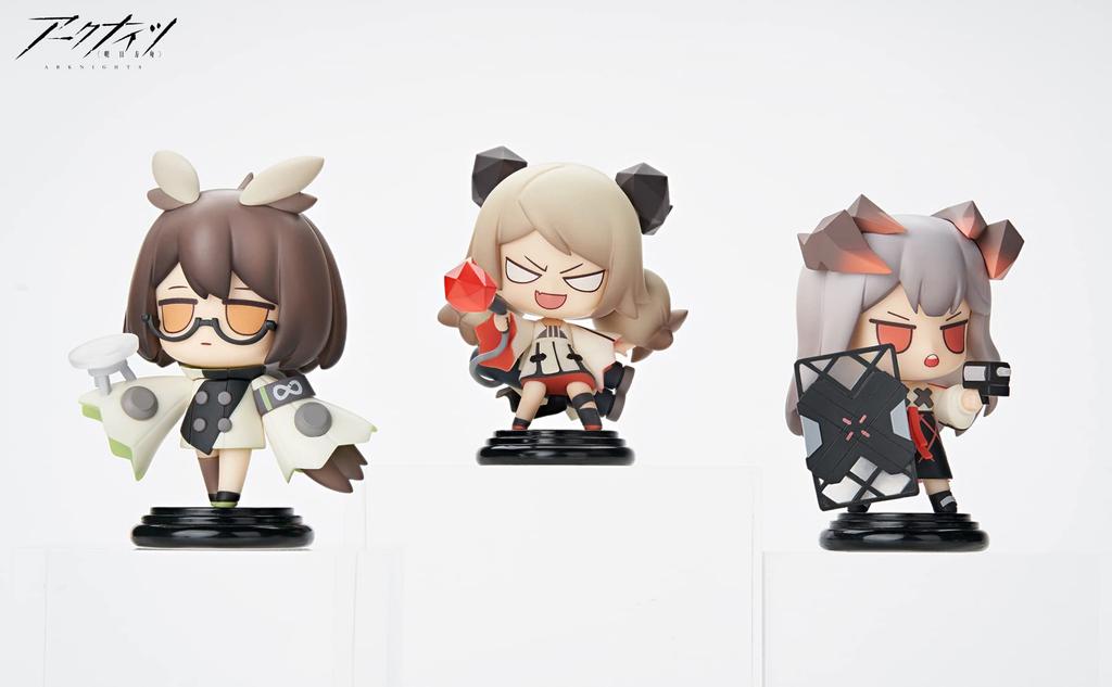 APEX Chess Piece Series 2nd Edition PVC ABS Painted Complete Figure Box "Arknights" Non-scale & 3-piece
