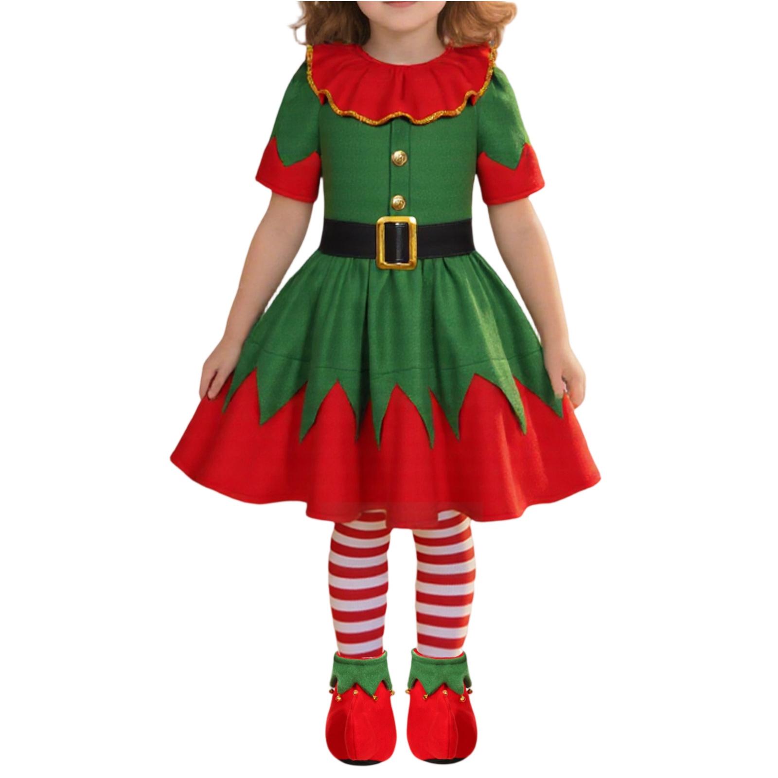 

Children s Christmas Costumes, Holiday Party Christmas-themed Performance Cosplay Costumes L