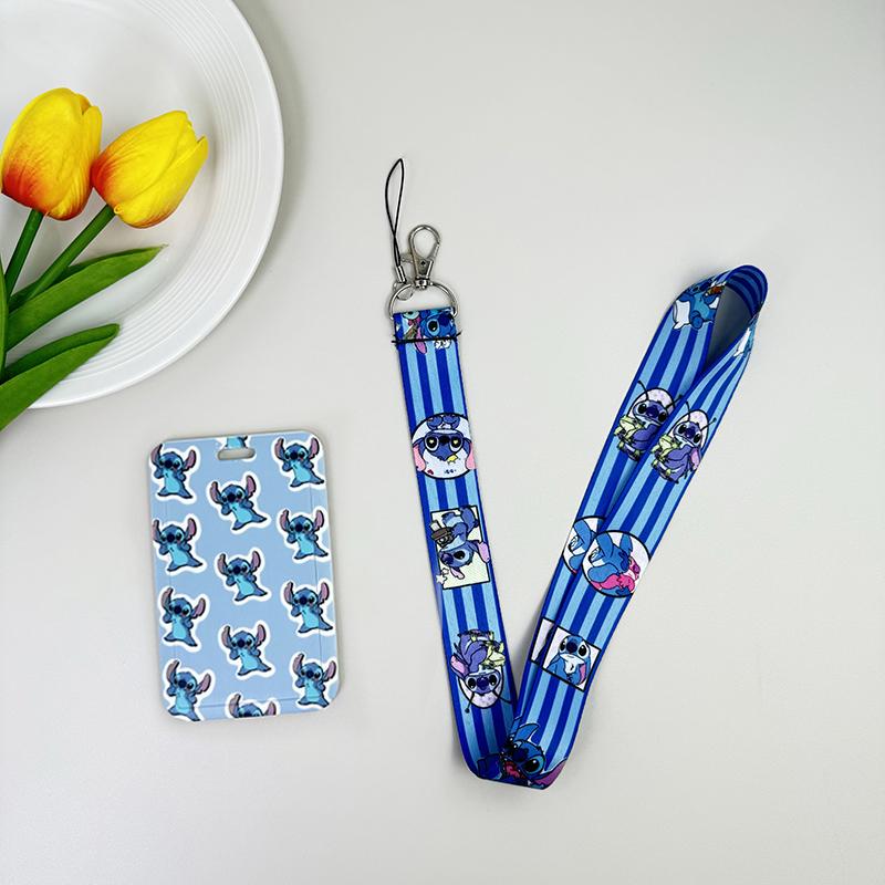 Anime Lanyards Keychain Animated Mobile Phone ID Card Pass Hang Rope DIY Jewelry Accessories